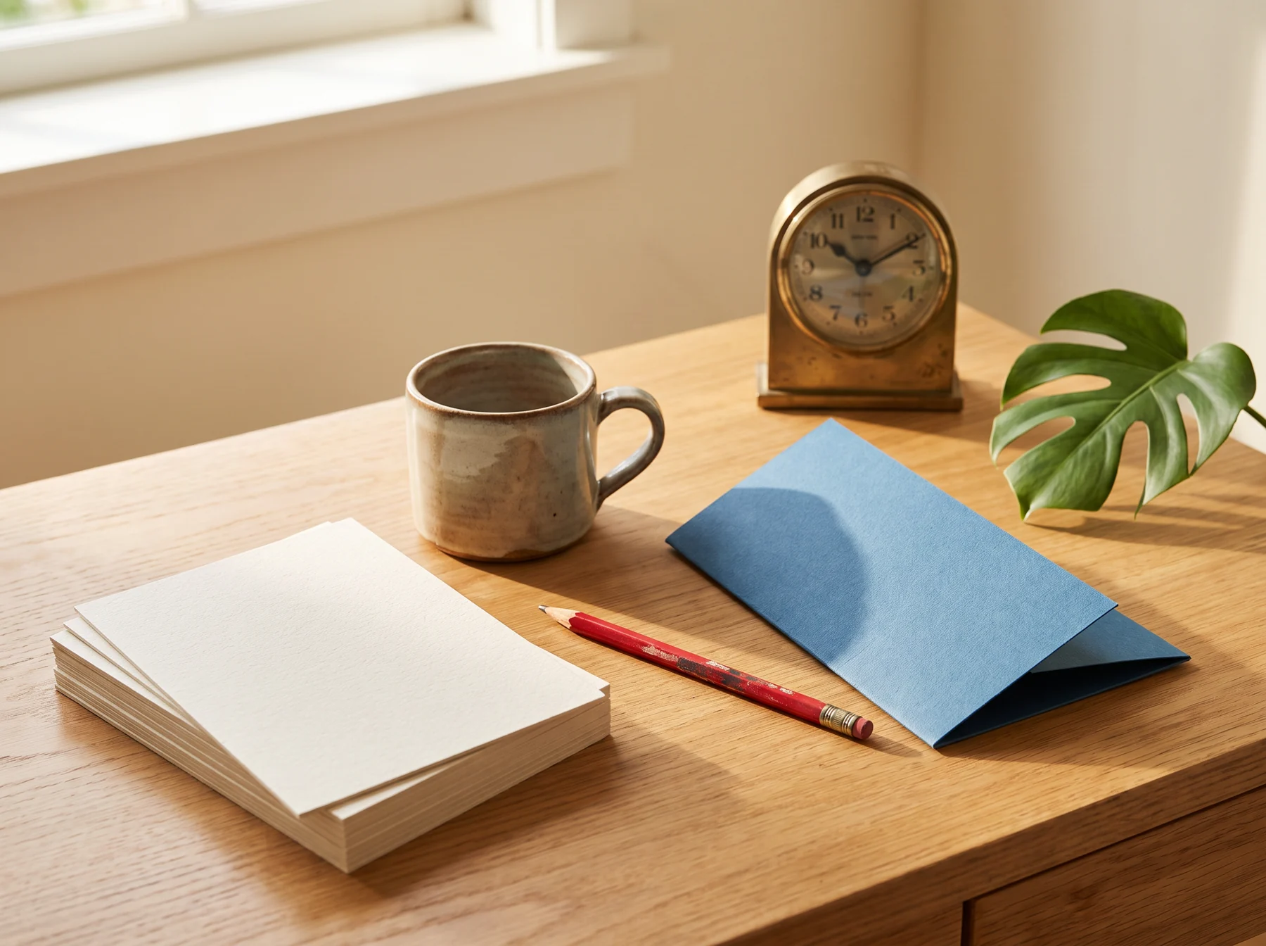 Career fieldwork objects on a table